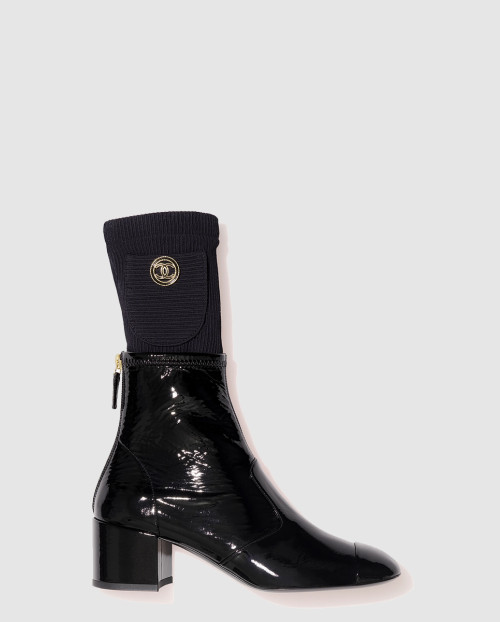 [CHANEL-샤넬]쇼트 부츠 G38472