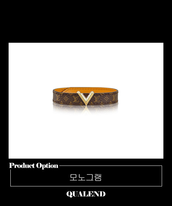 [LOUIS VUITTON-루이비통]에센셜 V 팔찌 M6042F