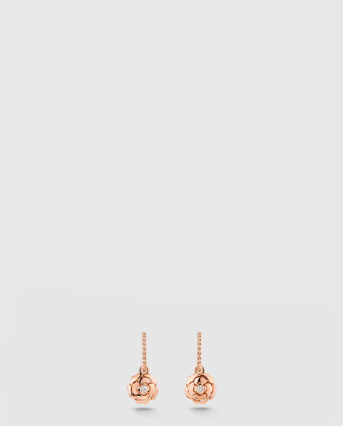 [CHANEL-샤넬]엑스트레 디이 카멜리아 귀걸이 J11659