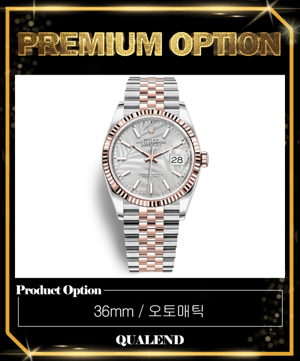 [ROLEX-롤렉스]데이저스트 콤비 36 126231