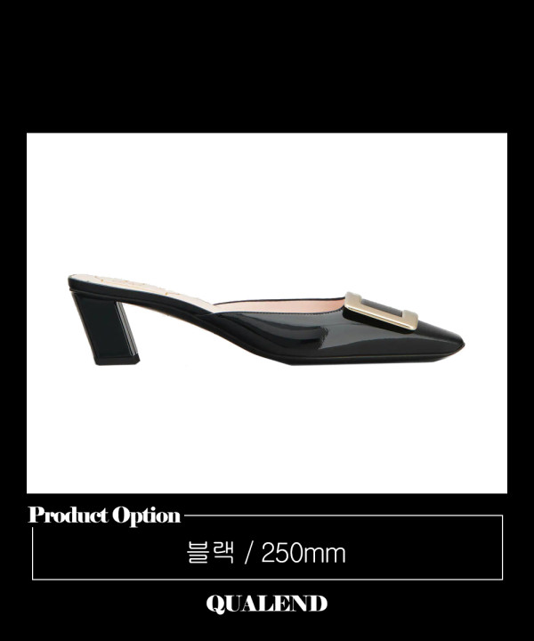 [ROGER VIVIER-로저비비에]벨 비비에 메탈 뮬 0062