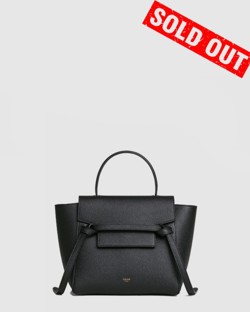 [CELINE-셀린느]벨트백 나노 블랙