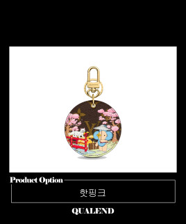 [LOUIS VUITTON-루이비통]일러스트 할리우드 드라이브 XMAS 백참 M00502