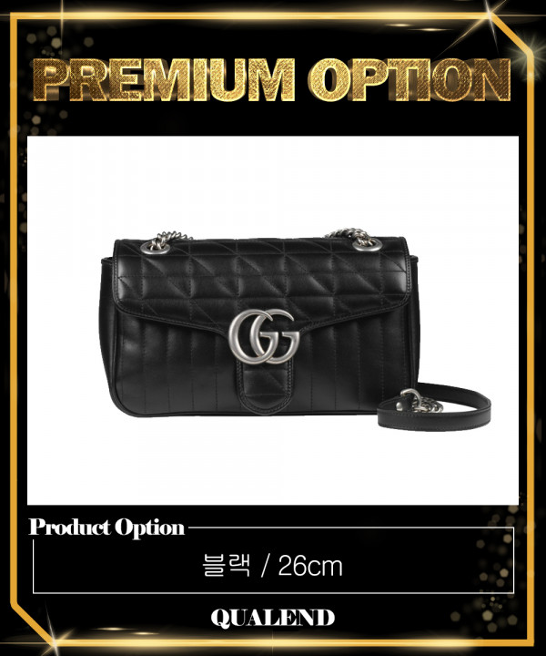 [GUCCI-구찌]GG 마몽 스몰 숄더백 443497