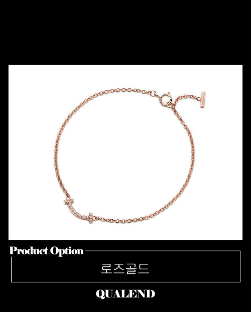 [TIFFANY-티파니]스마일 다이아 팔찌