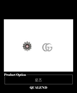 [GUCCI-구찌]GG 플라워 귀걸이 527344