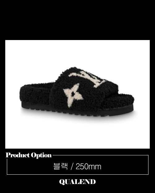 [LOUIS VUITTON-루이비통]파세오 플랫 컴포트 뮬 1A8ZIL