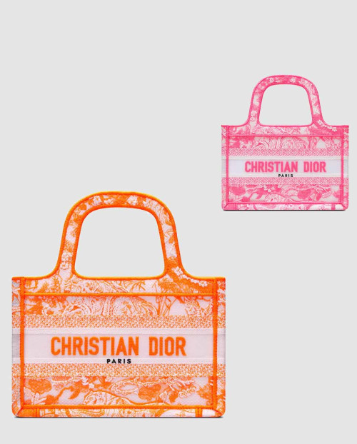 [DIOR-디올]북 토트백 미니 S5475