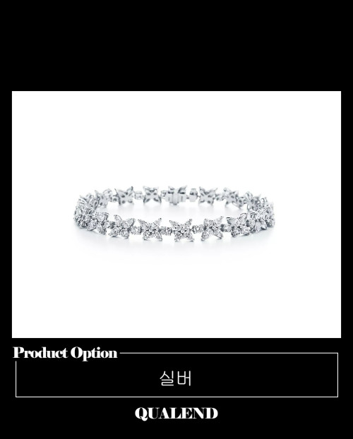 [TIFFANY-티파니]믹스드 클러스터 팔찌