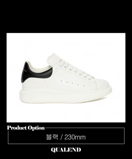 [MCQUEEN-알렉산더맥퀸]오버솔 스니커즈 레더 553680