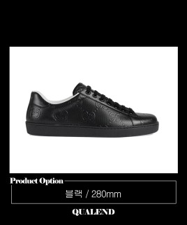 [GUCCI-구찌]에이스 GG 엠보스 스니커즈 625787