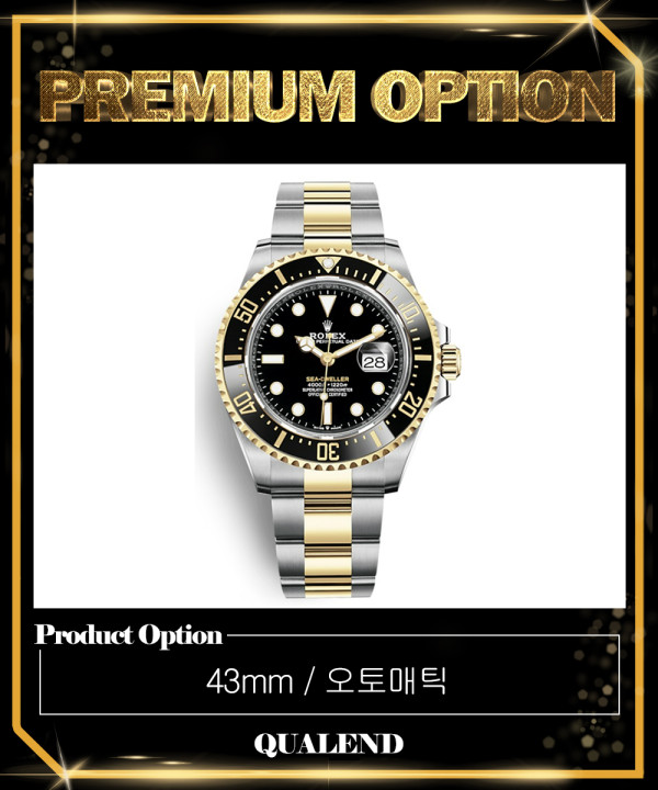 [ROLEX-롤렉스]씨 드웰러 콤비 43 126603