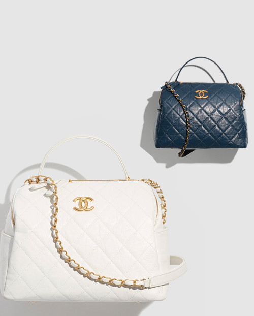 [CHANEL-샤넬]볼링 핸드백 AS3740