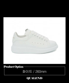 [MCQUEEN-알렉산더맥퀸]오버솔 스니커즈 레더 553680