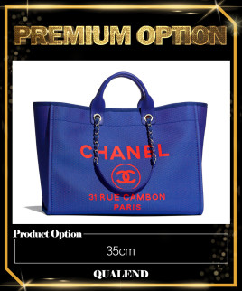 [CHANEL-샤넬]믹스드파이버 도빌백 A93786