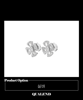 [BULGARI-불가리]피오레버 귀걸이 354502