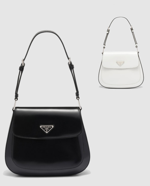 [PRADA-프라다]클레오 브러시드 숄더백 1BD303