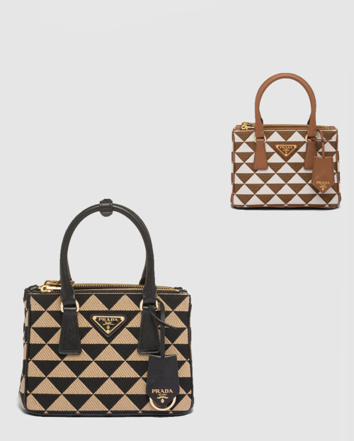 [PRADA-프라다]갤러리아 패브릭 토트백 미니 1BA906