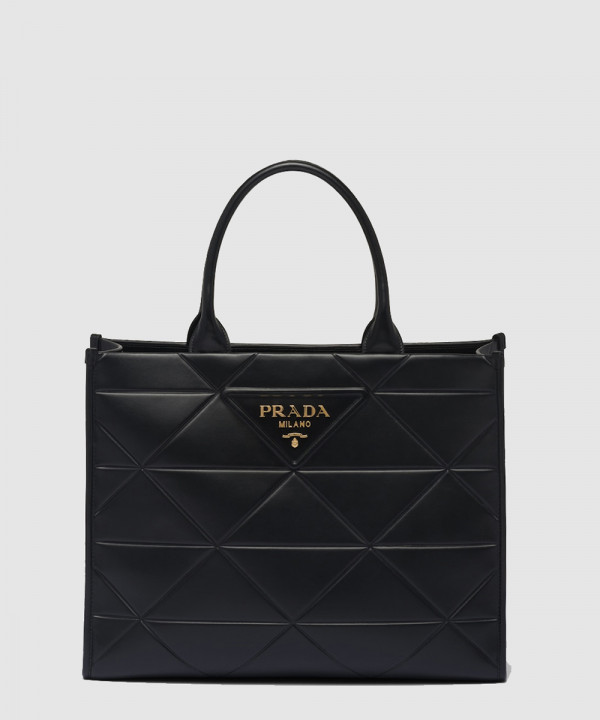 [PRADA-프라다]탑스티치 심볼백 라지 1BA377