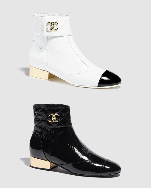 [CHANEL-샤넬]숏 부츠 G39736