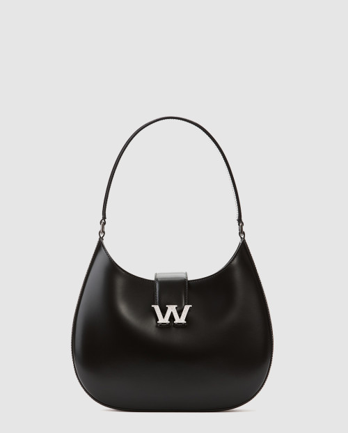 [A.WANG-알렉산더왕]W 레거시 레더 호보백 라지 2R22L0