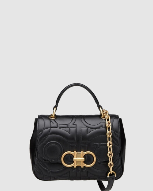 [FERRAGAMO-페레가모]간치니 탑핸들백 21I281