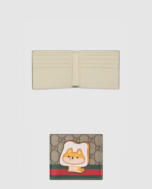 [GUCCI-구찌]애니멀 프린트 반지갑 736755