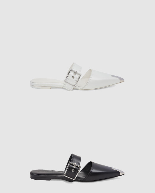 [MCQUEEN-알렉산더맥퀸]펑크 플랫 뮬 733188