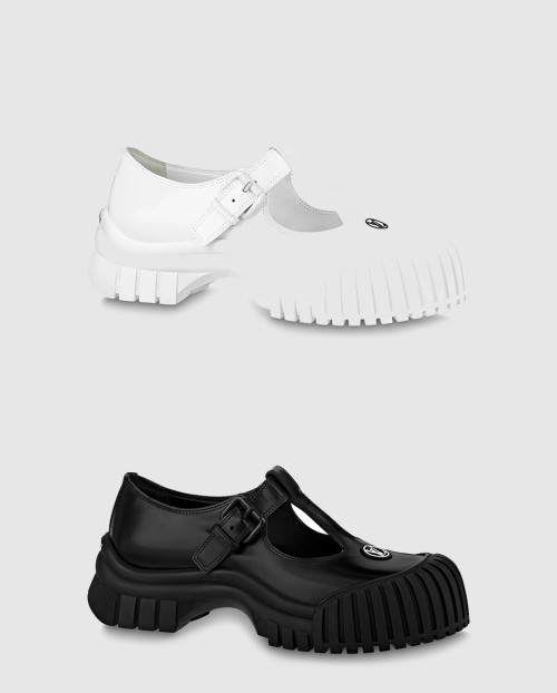 [LOUIS VUITTON-루이비통]루비 플랫 메리제인 로퍼 1ABUDG