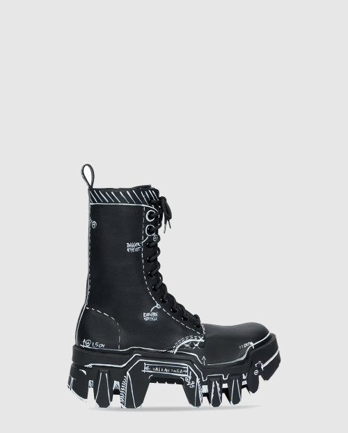 [BALENCIAGA-발렌시아가]트랙터 콤뱃 부츠 671554