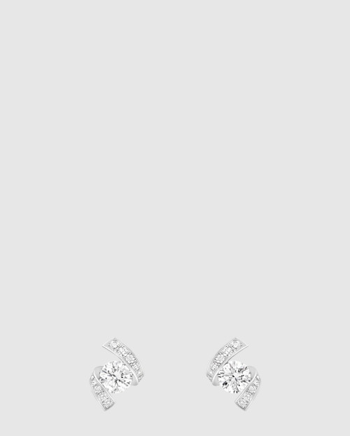 [CHAUMET-쇼메]토르사드 웨딩 귀걸이 084355