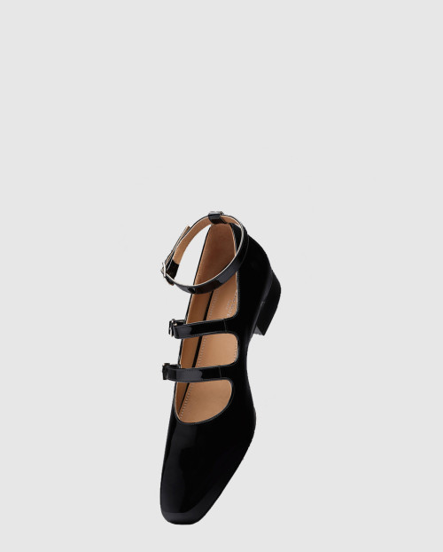 [MARGIELA-마르지엘라]Barbs 스트랩 발레리나 T8013