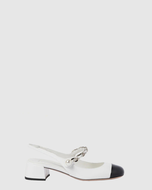 [MIUMIU-미우미우]페이던트 가죽 슬링백 F0964