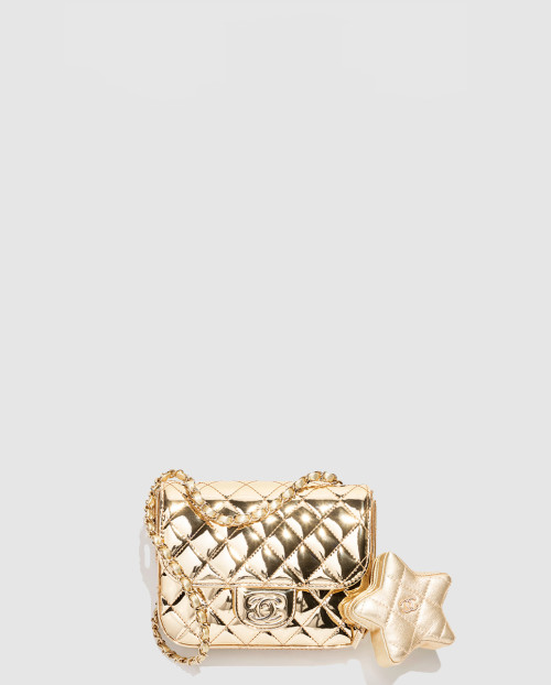 [CHANEL-샤넬]메탈 플랩 미니백 AS4647