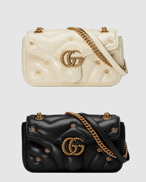 [GUCCI-구찌]GG 마몽 스몰 숄더백 443497