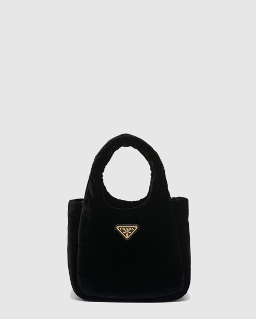 [PRADA-프라다]패딩 벨벳 미니 핸드백 1BA410