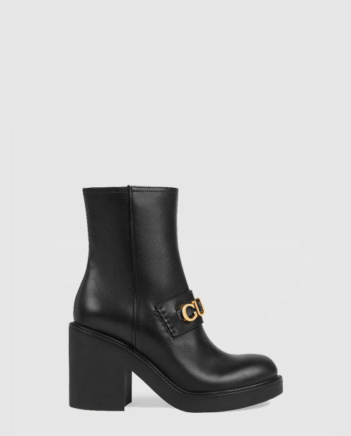 [GUCCI-구찌]로고 앵클부츠 750538
