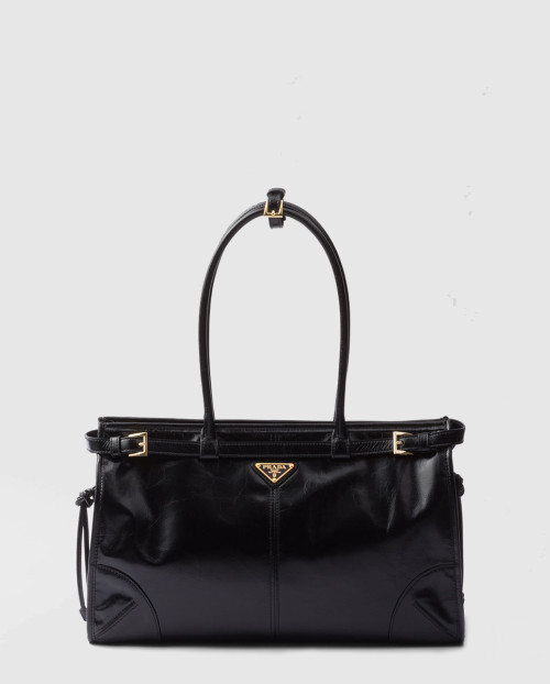 [PRADA-프라다]라지 가죽 핸드백 1BA433