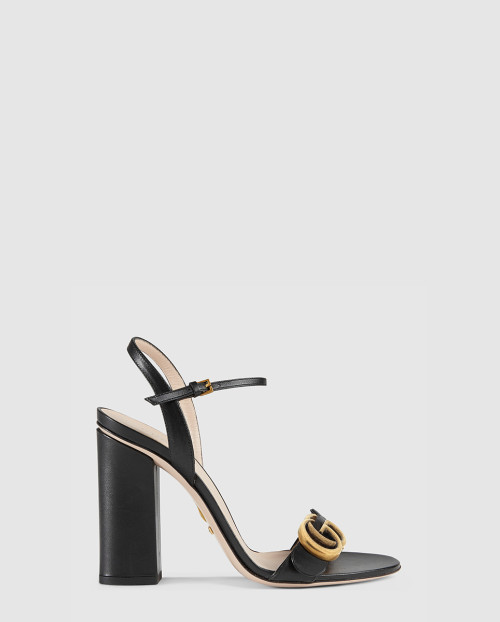 [GUCCI-구찌]홀스빗 미드힐 샌들 453378