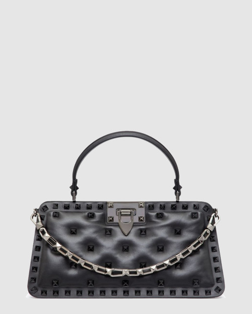 [VALENTINO-발렌티노]락스터드 가죽 핸드백