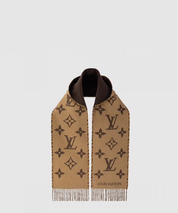 [LOUIS VUITTON-루이비통]타이거그램 후드 스카프 M78993