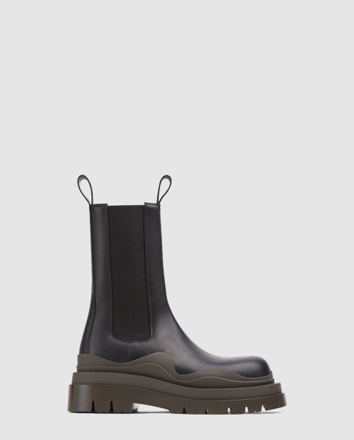 [BOTTEGA-보테가베네타]타이어 첼시 부츠 630284