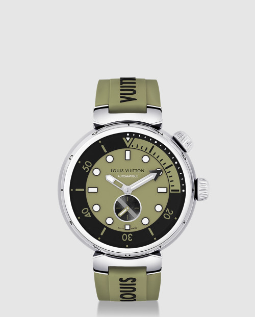 [LOUIS VUITTON-루이비통]땅부르 스트리트 다이버 오토매틱 44 QA173A