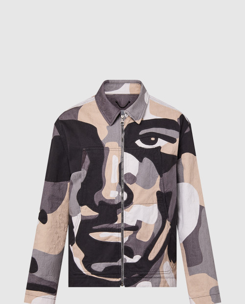 [LOUIS VUITTON-루이비통]패치워크 포트레이트 데님 재킷 1ABYMV