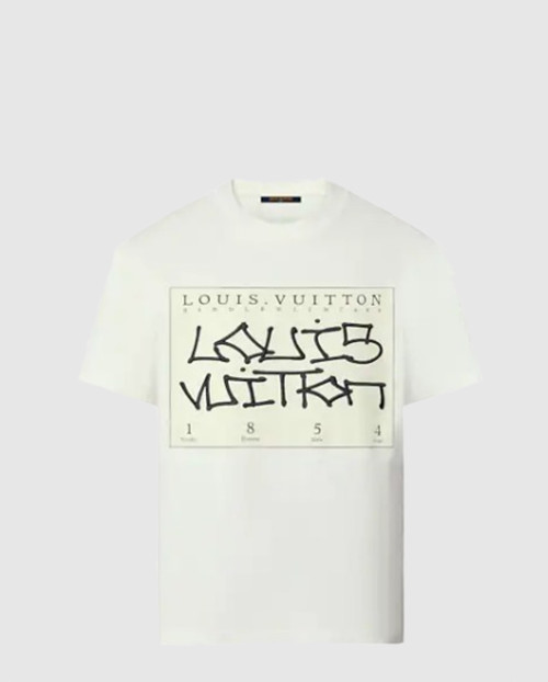 [LOUIS VUITTON-루이비통]시그니처 프린트 티셔츠 1AAGME