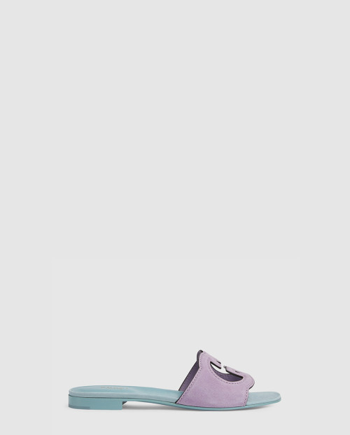 [GUCCI-구찌]인터로킹 G 컷아웃 샌들 694451