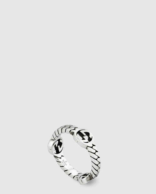 [GUCCI-구찌]구찌 인터로킹 반지 661523