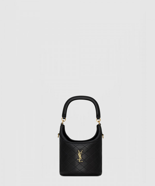 [SAINT LAURENT-생로랑]램스킨 소재의 GABY 버킷백 763961