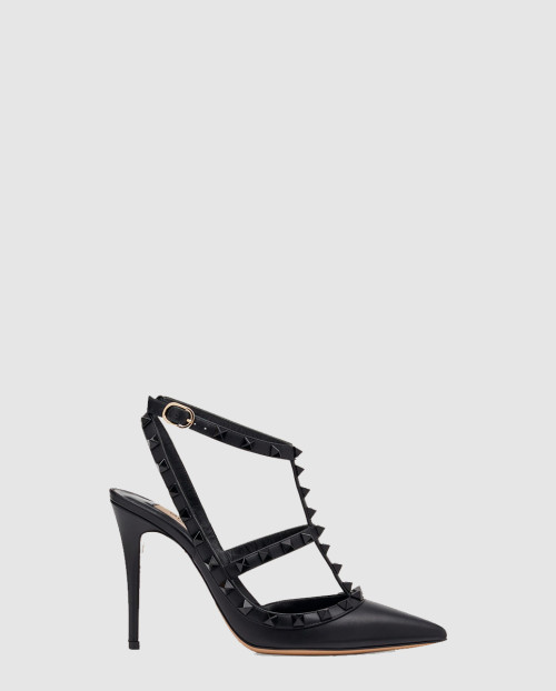 [VALENTINO-발렌티노]락스터드 스트랩 펌프스