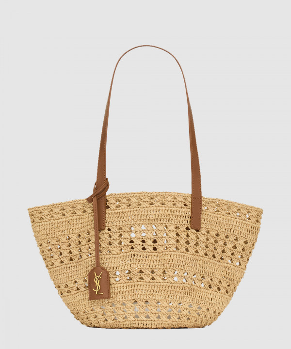 [SAINT LAURENT-생로랑]라피아 소재의 PANIER 스몰백 761461